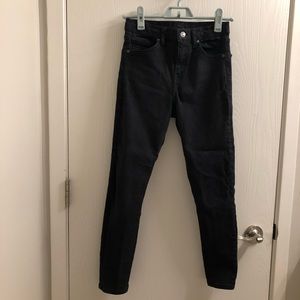 Topshop Jamie jeans black W28 L30